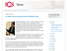 Tablet Screenshot of news.icscanada.edu