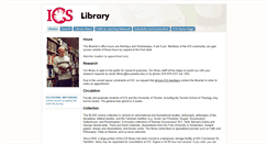 Desktop Screenshot of library.icscanada.edu