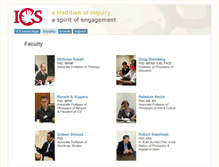 Tablet Screenshot of faculty.icscanada.edu